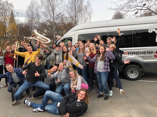 Elever, elevtur, Toneheim Folkehøgskole