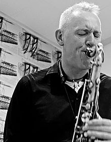 Peter Wettre, jazzmusiker og komponist, i Aarhus, Danmark, 2014. tidligere elev ved Toneheim